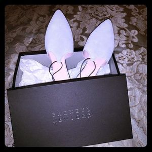 NWT - Gray Suede Barney New York Shoes